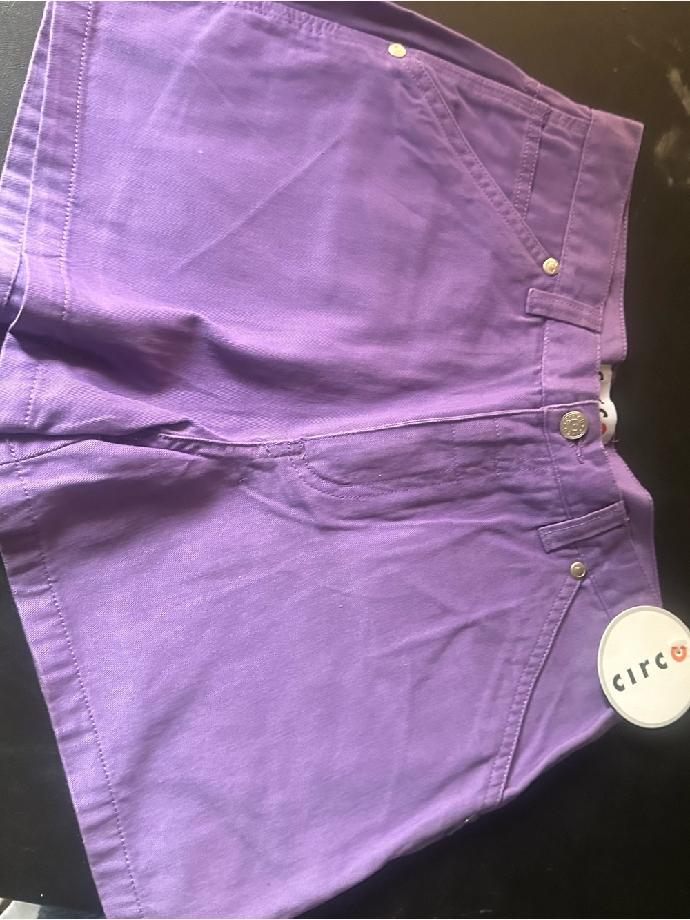 Circo Purple Girls' Casual Shorts